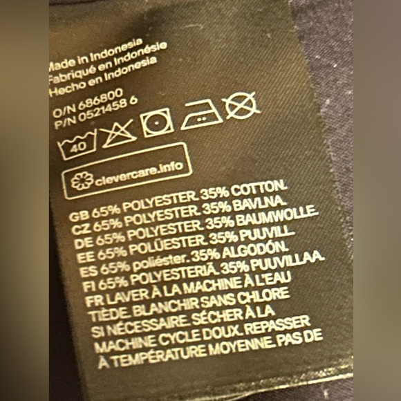 H&M Slim Fit Dress Shirt Size XS - Picture 4 of 5